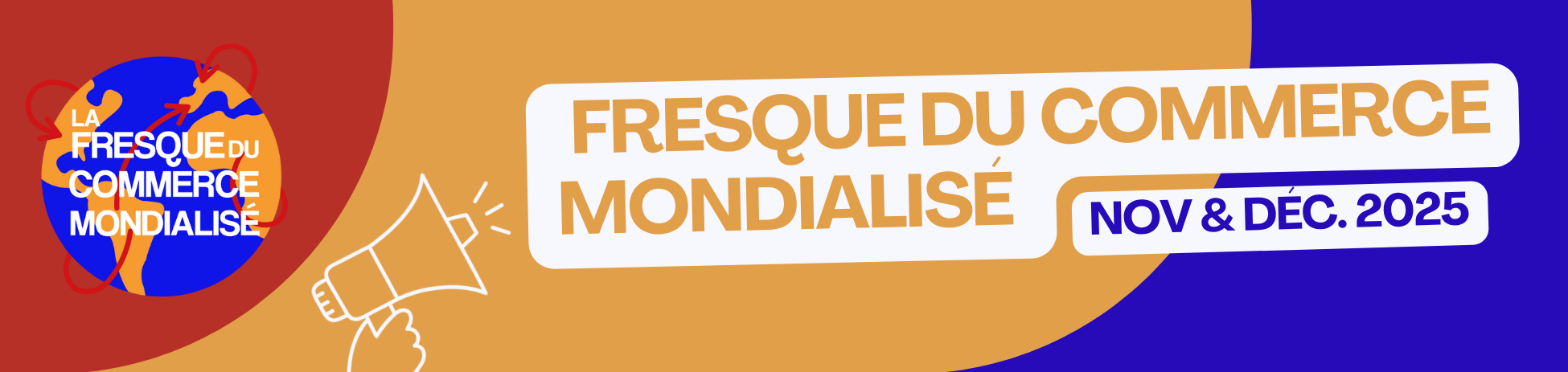 Caen, Nantes, Strasbourg, Paris : on se retrouve autour d&rsquo;une Fresque du Commerce mondialisé ? Agenda novembre-décembre 2025